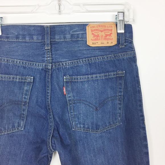 Levi's Denim - Levi's 511 Mid Rise Straight Leg